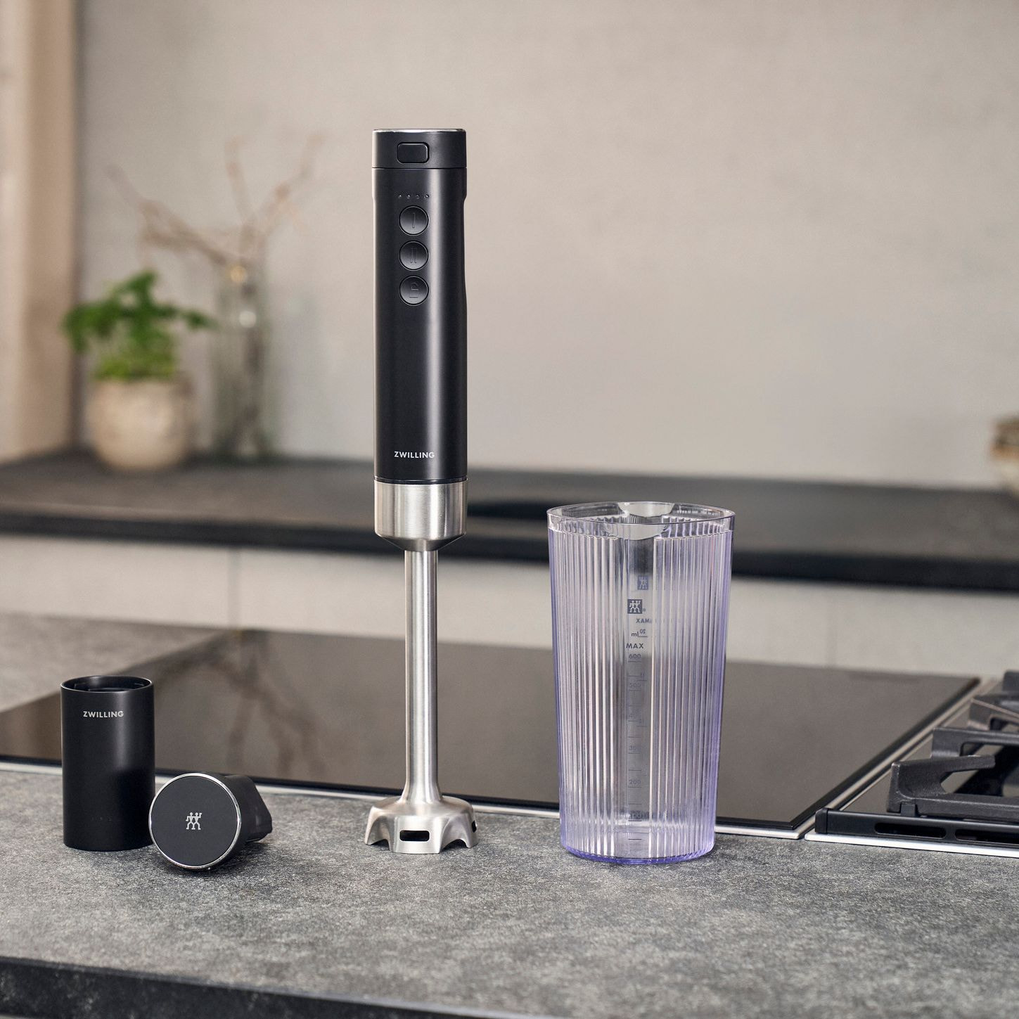 Mixeur plongeant sans fil, Kit de démarrage avec batterie