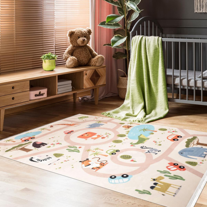 Tapis surper doux - Lavable en machine - ZOO ROUTE