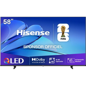 TV QLED HISENSE 58E7Q 2025 (146cm)