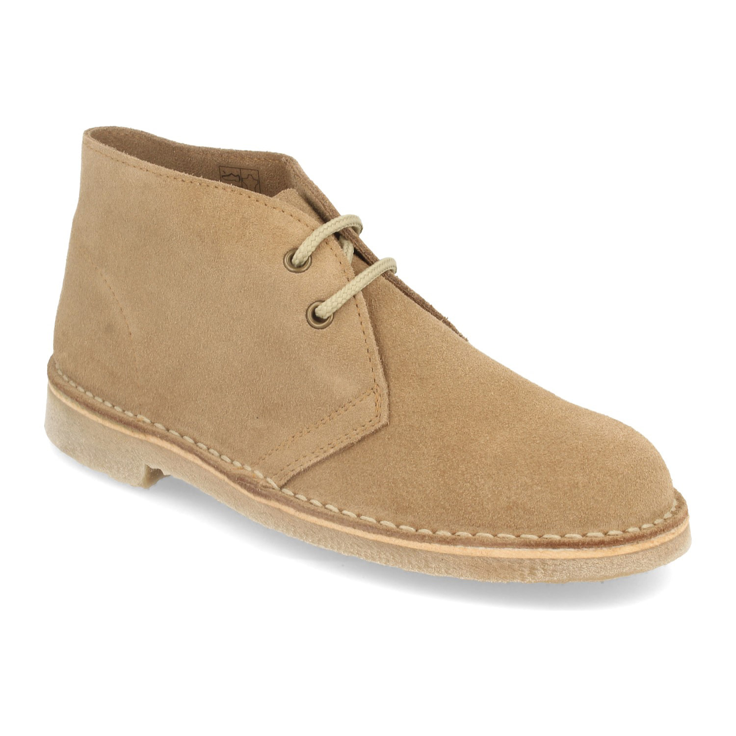 Botin Desert Boots, de Piel Serraje con Suele de Crepé