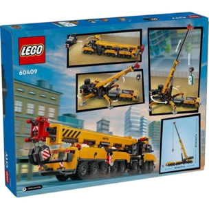 LEGO CITY 60409 - GRU DA CANTIERE MOBILE GIALLA