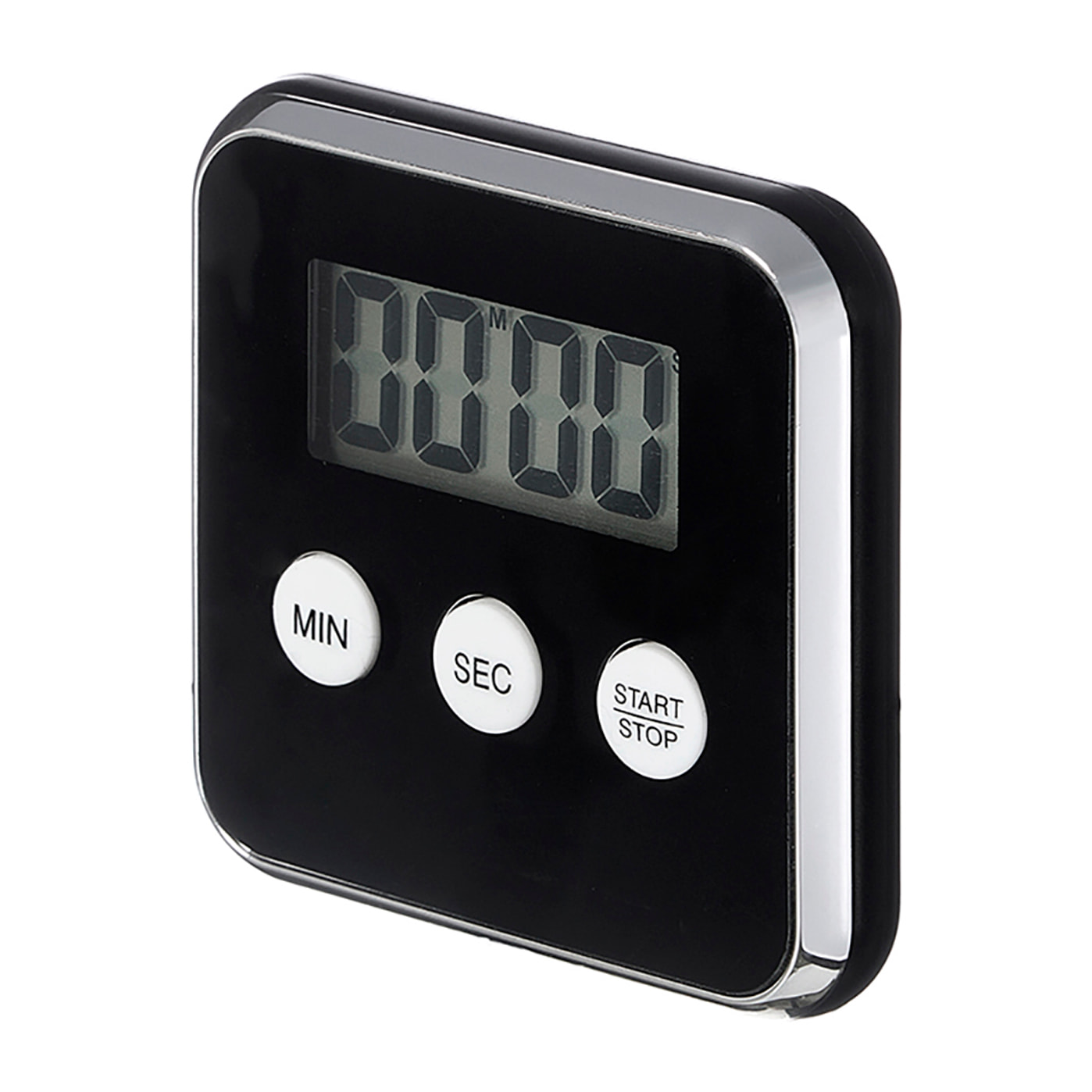 Reloj digital magnético de cocina. Con temporizador y aviso sonoro.
