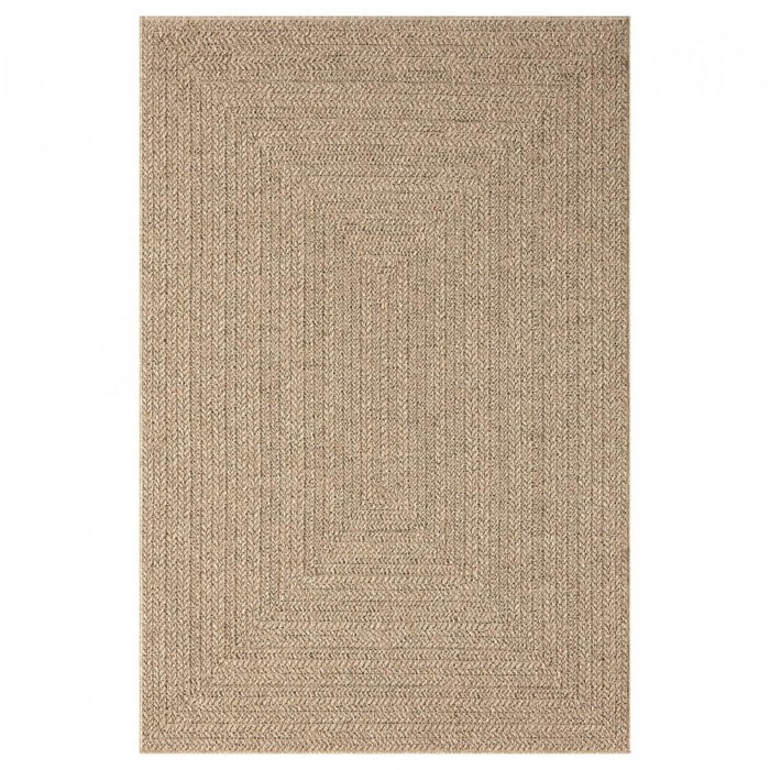 Tapis extérieur intérieur NOLAM 1 aspect jute ton sur ton