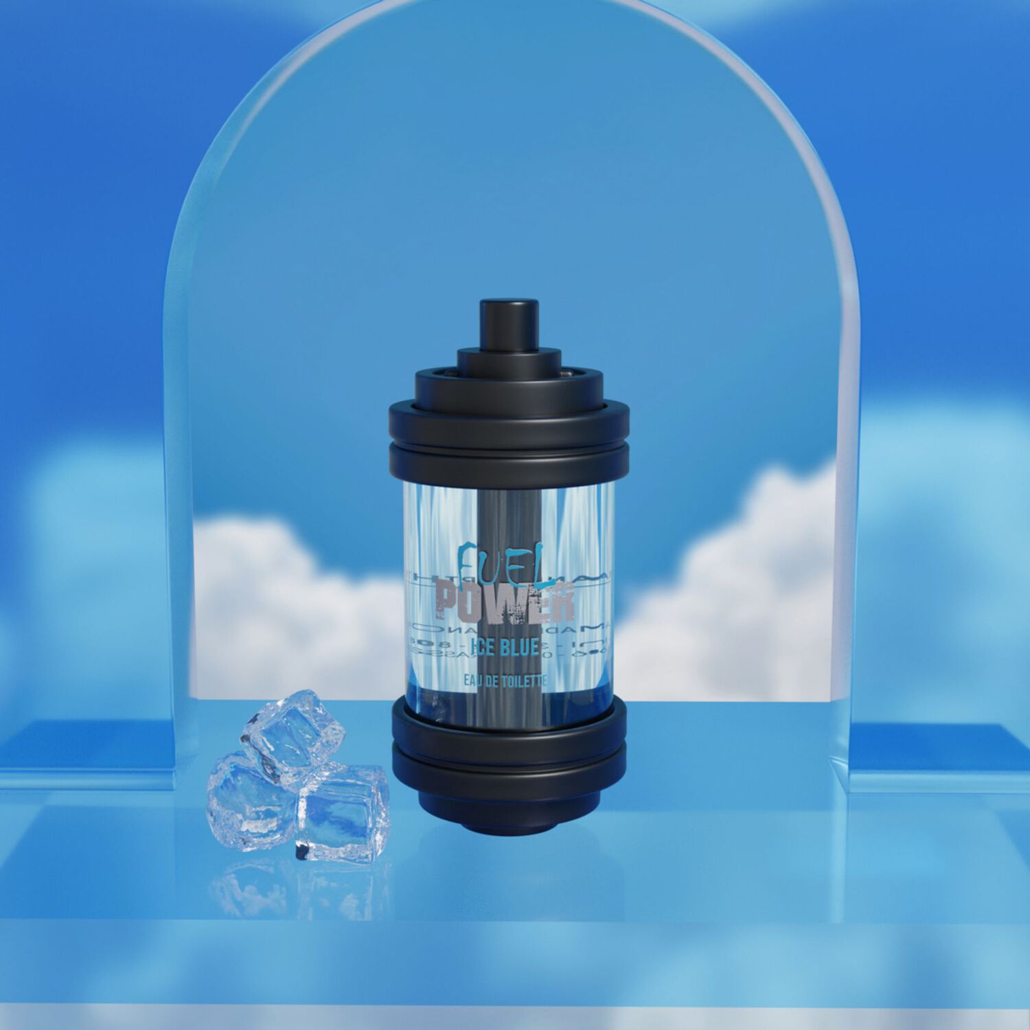 Fuel Power Ice Blue - Eau de Parfum 100 ml