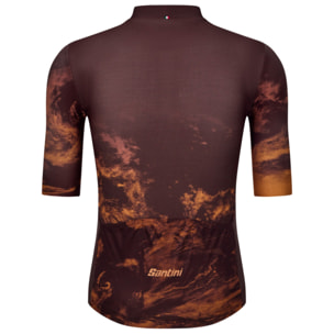 Rider - Maillot Manches Courtes Homme - Chocolat - Homme