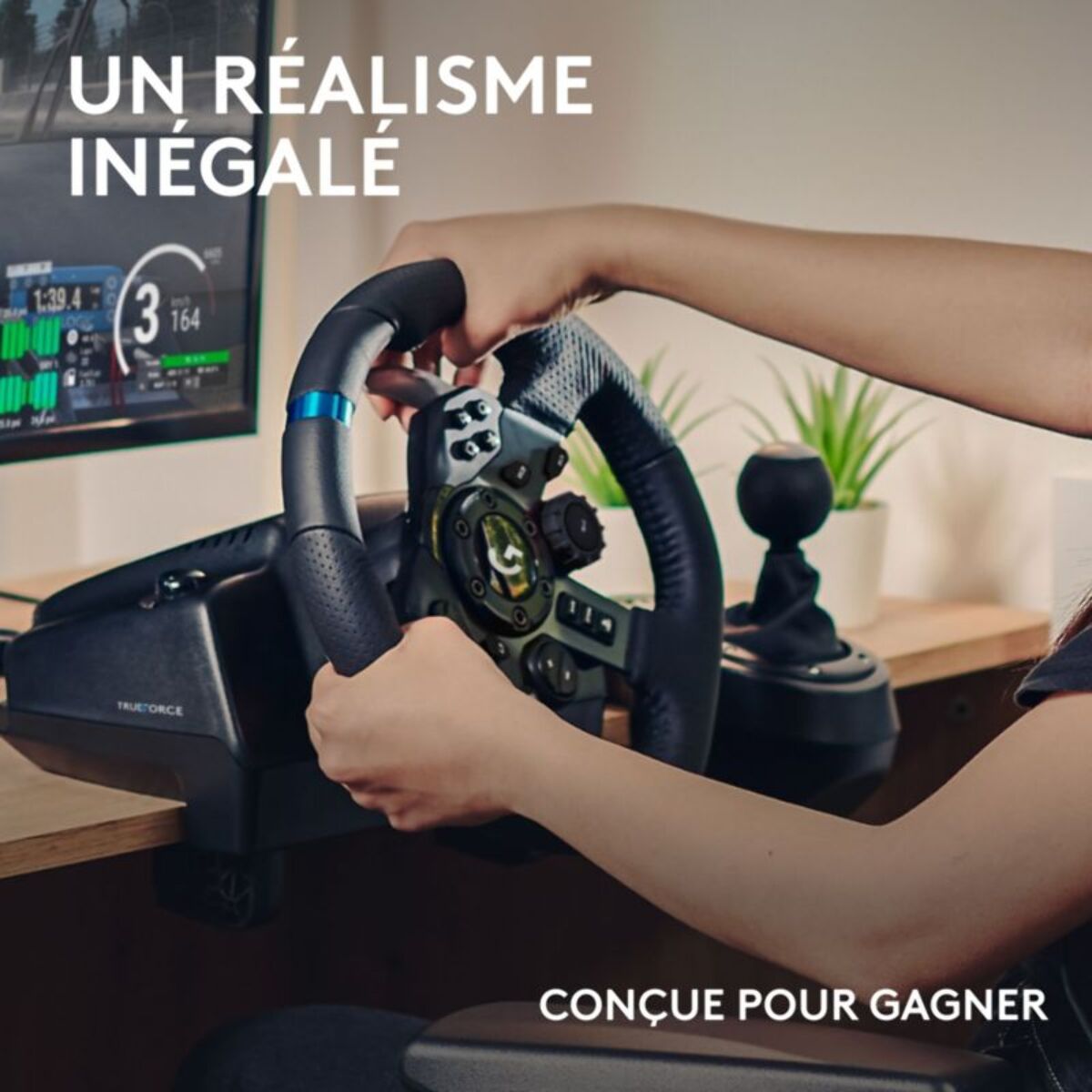 Volant + Levier de vitesses + Pédalier LOGITECH G923 SE Playstation