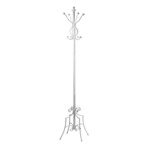 Attaccapanni a stelo Vacchetti in metallo bianco cm44x44h180