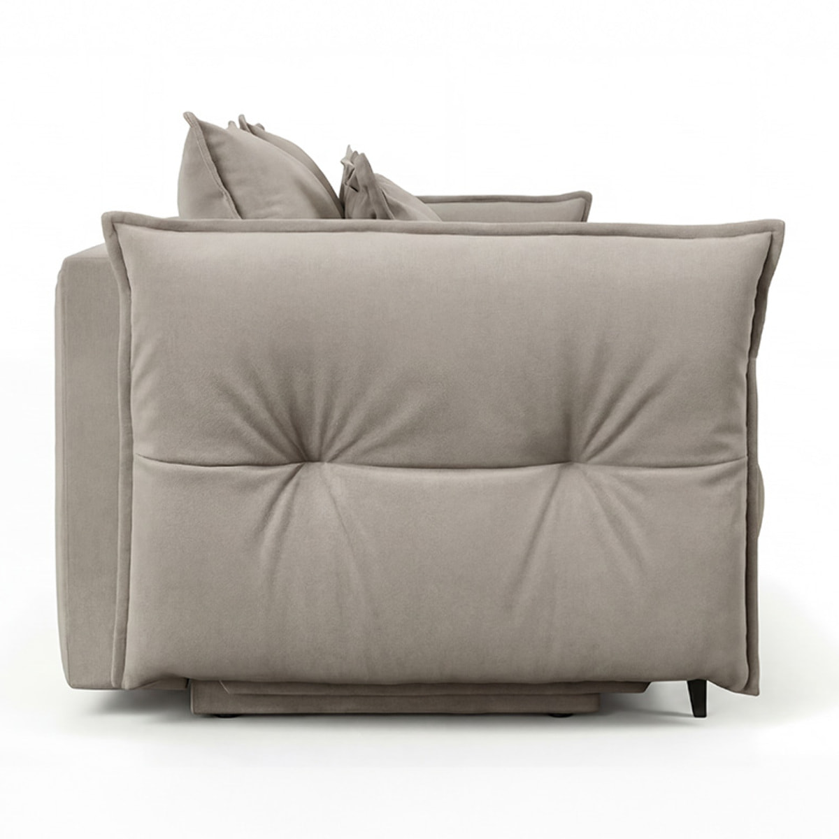 Canapé Tissu Droit Convertible Verduro - 3 Places