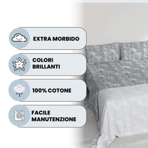 COMPLETO LETTO IDA 100% Cotone