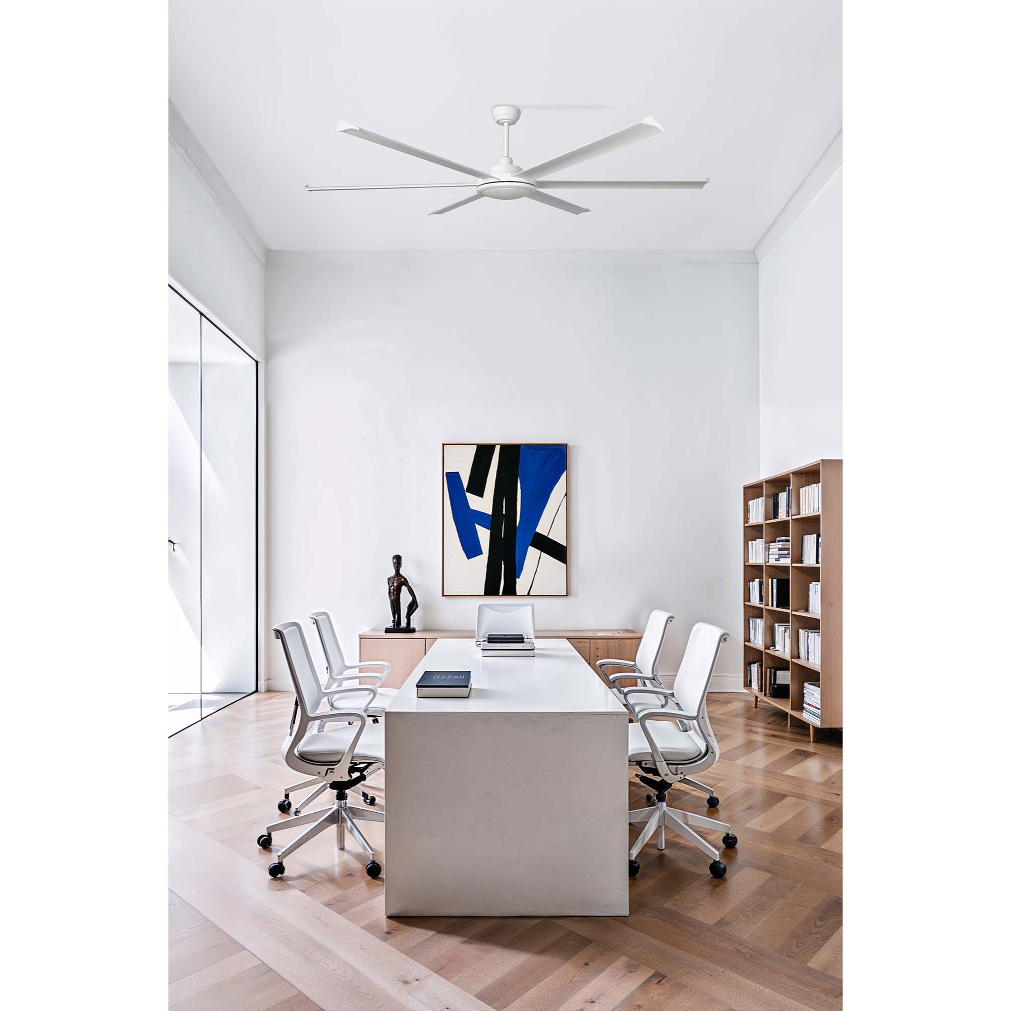 ROTTERDAM 20 XL LED Ventilateur de plafond blanc