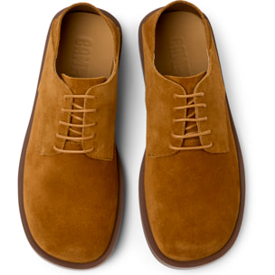 Zapatos de cordones - CAMPER Don - Marron - Piel de ante