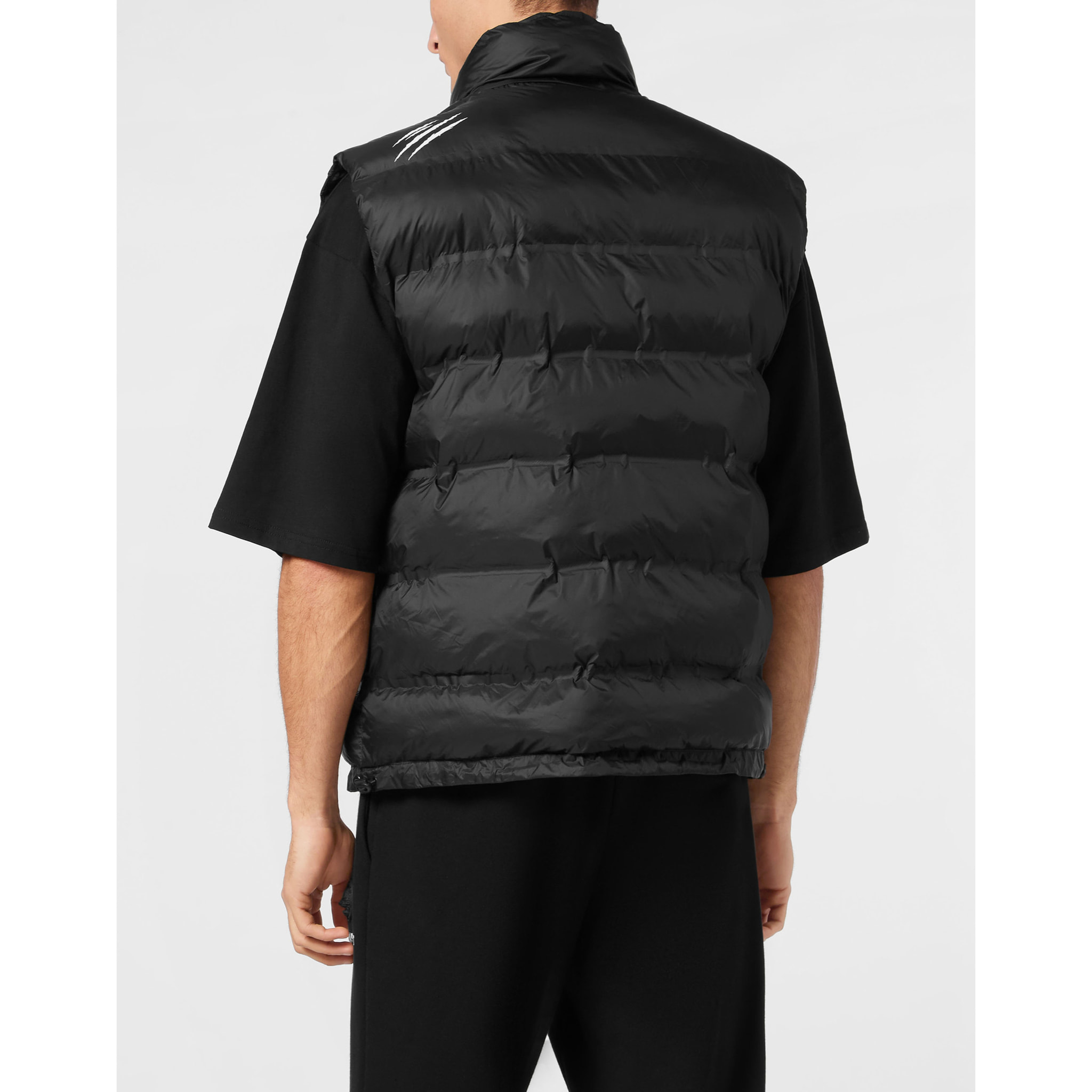 PLEIN SPORT Down Vest SCRATCH