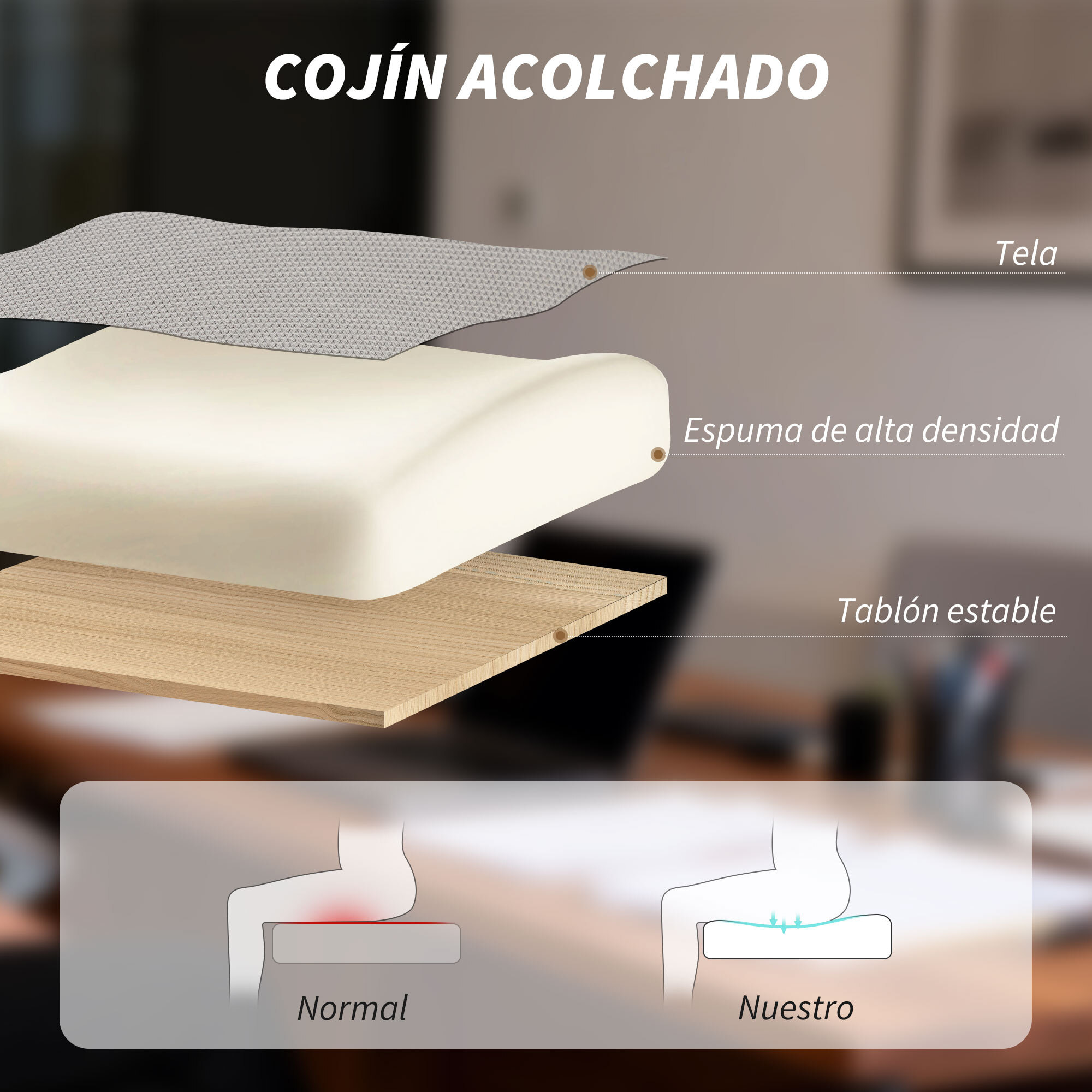 Silla de Escritorio de Malla Silla de Oficina Reclinable con Reposacabezas Soporte Lumbar Reposapiés y Altura Regulable Función de Basculante Carga 120 kg Gris Claro