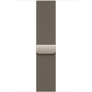 Bracelet APPLE 46 mm - S/M Milanais naturel
