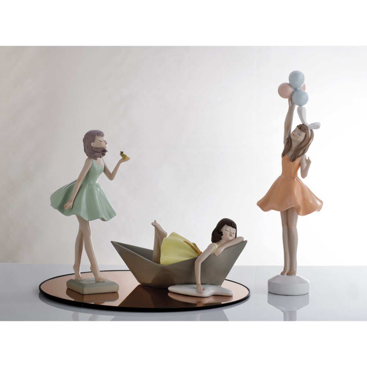 Scultura Fresia Dolls in poliresina