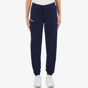 Kappa - Pantaloni Donna Blu - Logo Festa