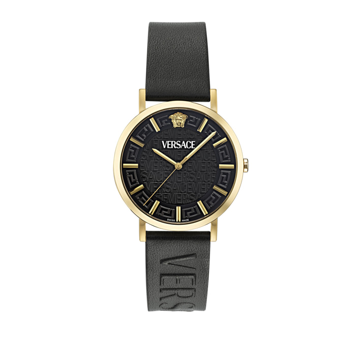 Versace Reloj Analógico De Cuarzo Versace Greca Slim (Wc-8Q)