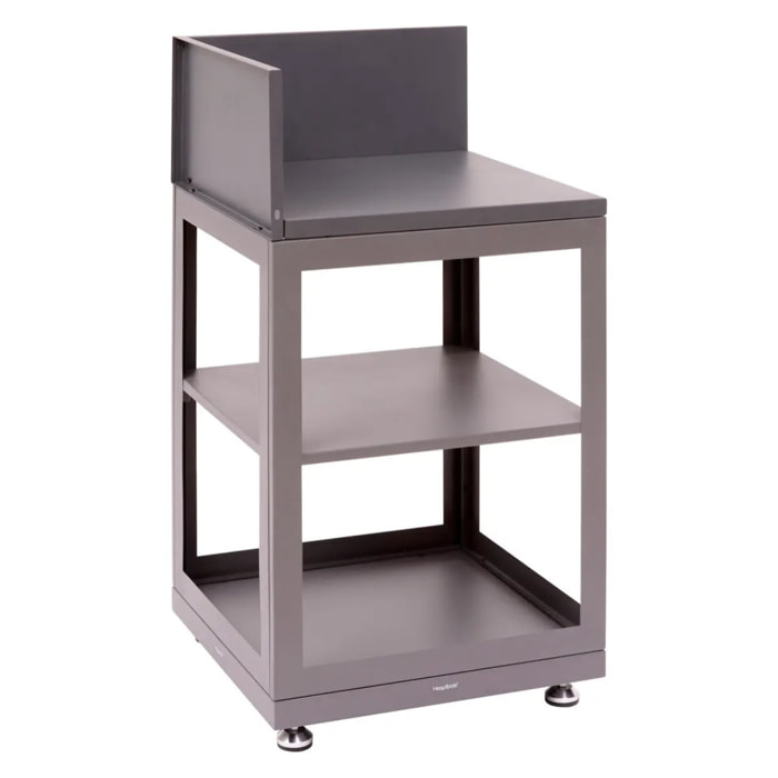 Module d'angle pour cuisine d'été Oxyana gris graphite