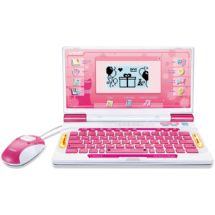 Ordinateur enfant VTECH Genius XL Ordi éducatif bilingue (rose)