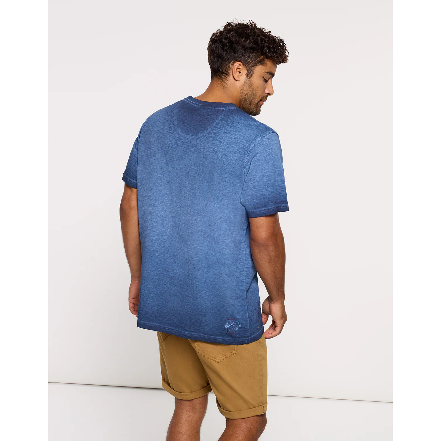 Camiseta Manga Corta Azul Marino - Uru