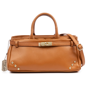 Barumini Bolso de mano Mujer. Piel auténtica Dollaro