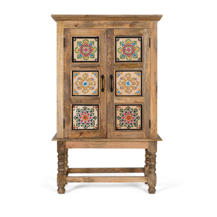 Armario Duna de madera de mango 134cm x 82cm x 40cm