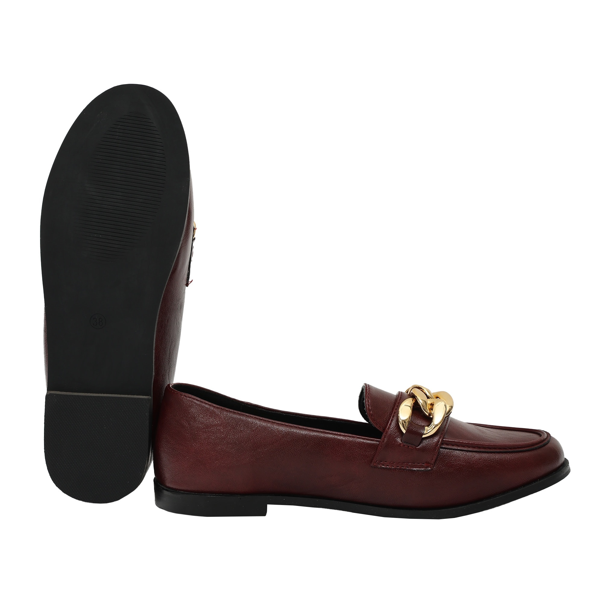 Mocassini con accessorio - tacco 1,5 cm