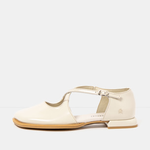Zapatos 2002 NAPPA SHINNY CREAM / BERGAMO color Cream