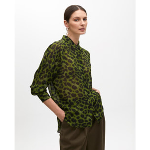 Camicia animalier