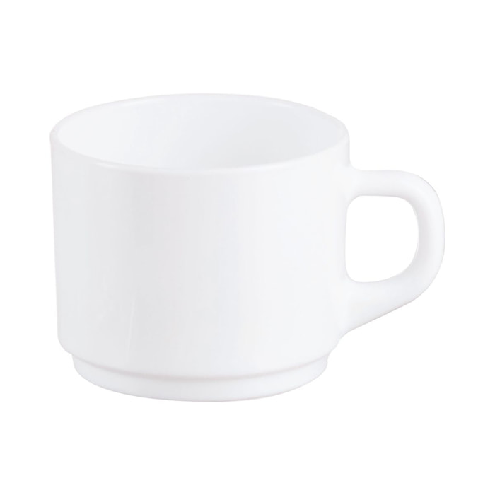 Set di tazza bianca 22 cl impilabile - Luminarc