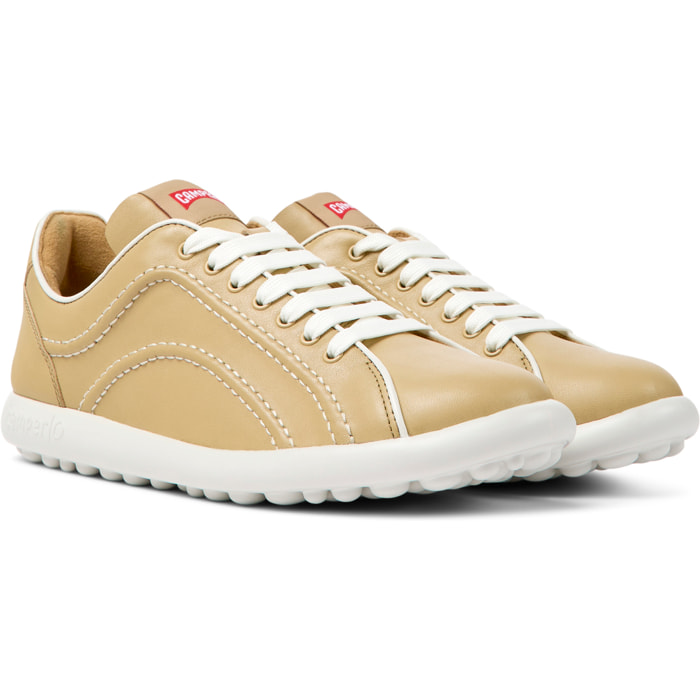 Sneakers - CAMPER Pelotas XLF - Beige - Pelle liscia
