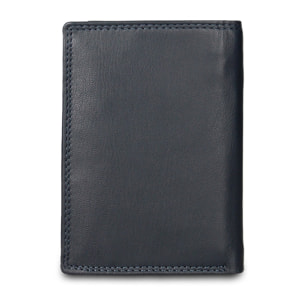 Portafoglio uomo vera pelle - Modello Astrea Prime - Casual - 9.0 x 13.0 x 2.0 cm