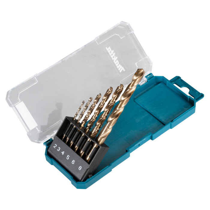 Coffret 6 forets métal HSS-CO - MAKITA - D-75758