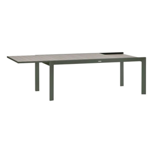 Table de jardin 12 places Evasion extensible beige lin