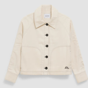 CHAQUETA MUJER YARROW BLANCO ROTO