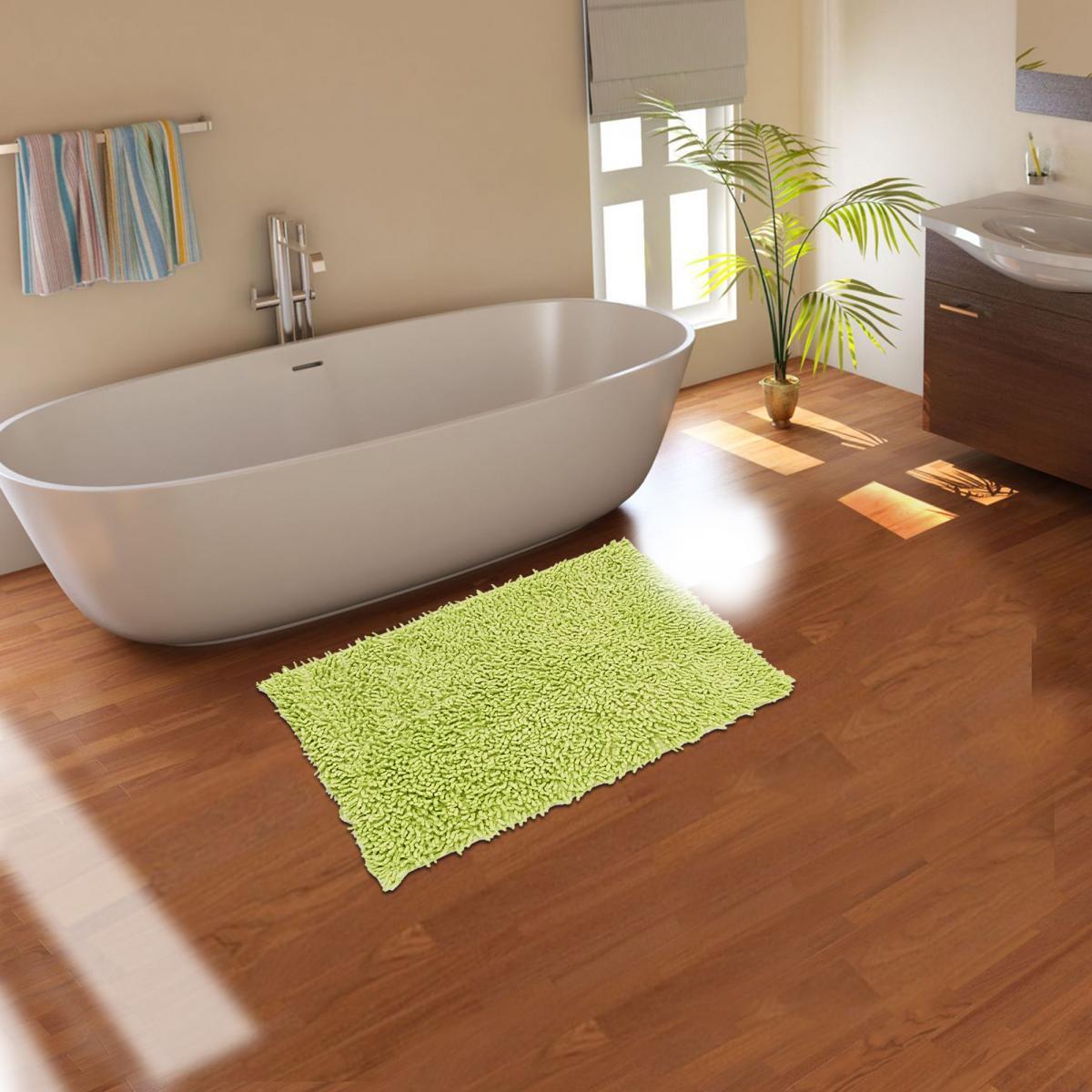 Tapis de salle de bain Bapi, lavable à la main