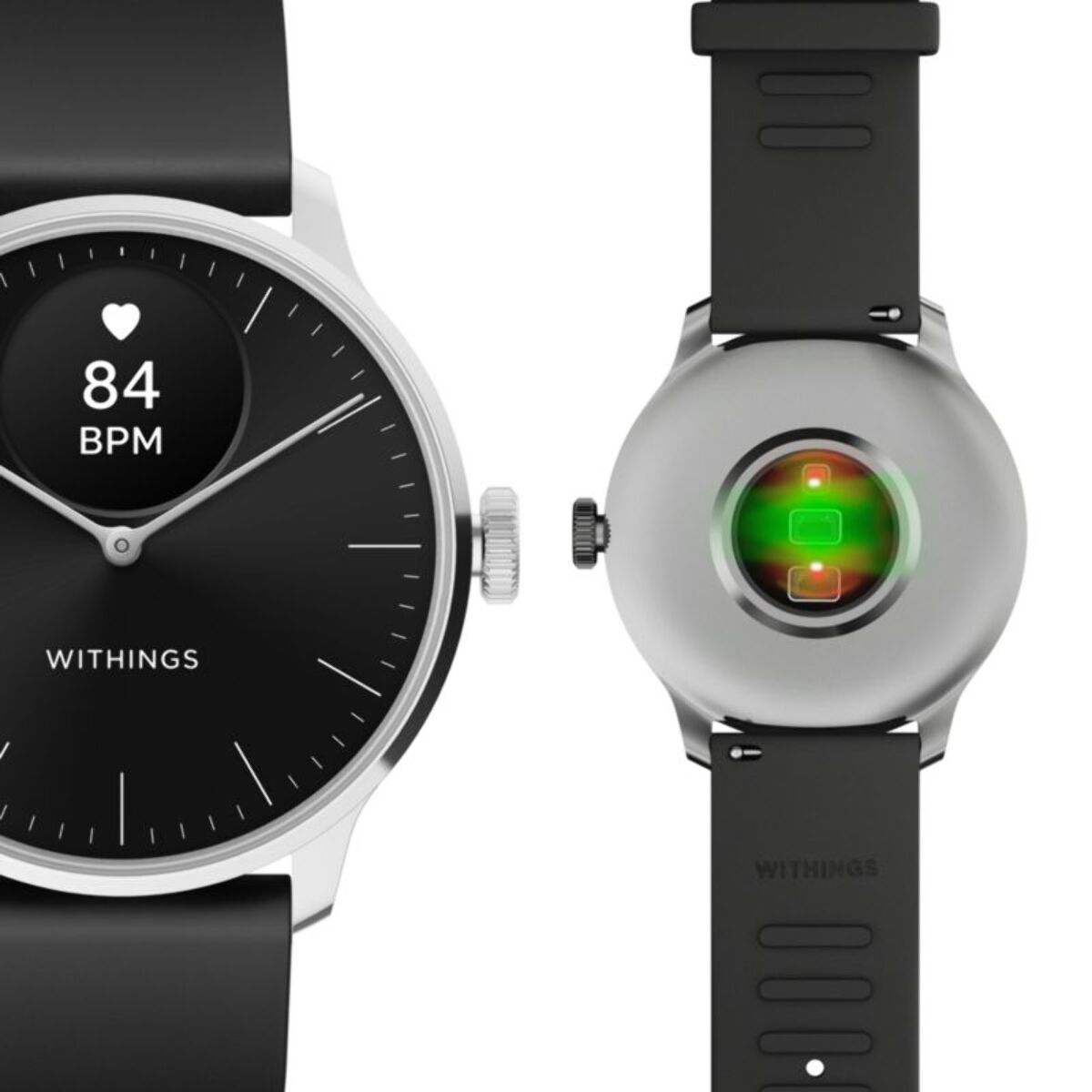 Montre santé WITHINGS Scanwatch Light Noire