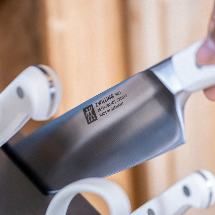 Bloc de couteaux, Sharpblock, 7 pcs, Pro Le Blanc