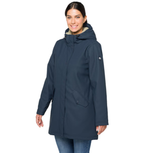 Chaqueta Hot Buttered térmica impermeable Karen azul marino