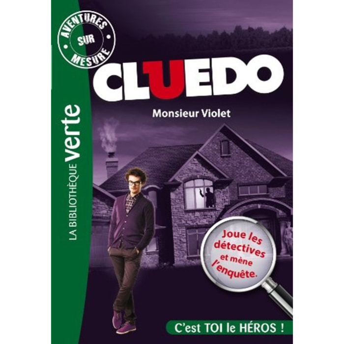 Hasbro | Aventures sur Mesure Cluedo 05 - Monsieur Violet | Livre d'occasion