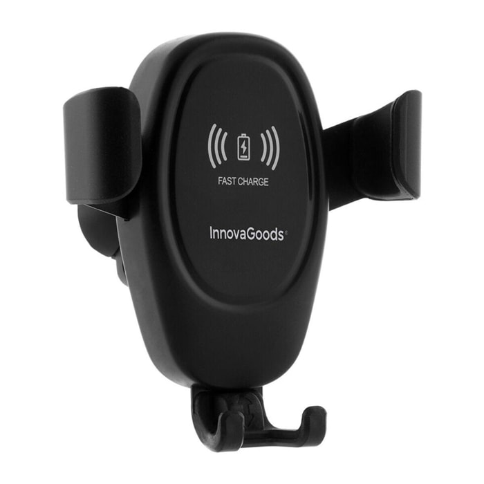 Support pour téléphone portable avec chargeur de voiture sans fil Wolder InnovaGoods