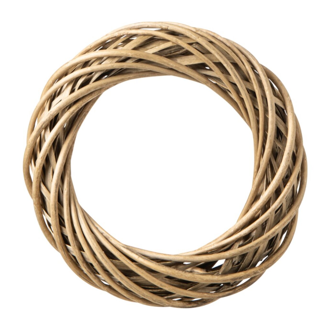 J-Line couronne - osier - naturel/grège - small - set de 2