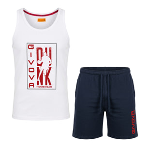 Completo Homewear Uomo Corto GIVOVA Cotone