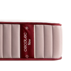 Cecotec Matelas Flow 6900 Hybrid 105X190 Multi-couche, Springcore et Viscoélasti