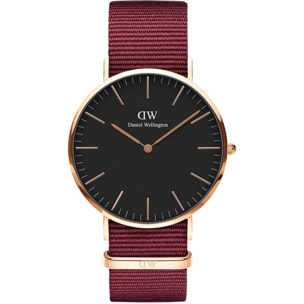Reloj Daniel Wellington DW00100269 Unisex Analogico Cuarzo con Correa de Nylon