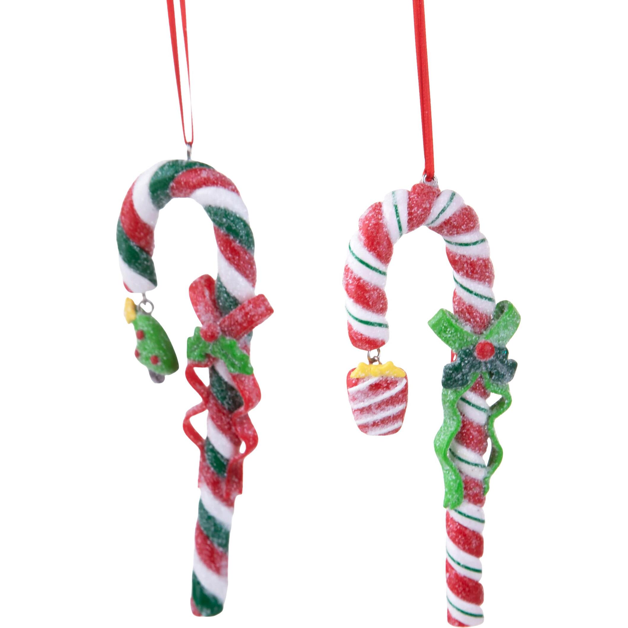 Bastoncini zuccherati set di 2 pezzi - Pezzi 4 - 5,6xH14,6x1,6cm - Bianchi Dino SpA