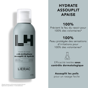 Lierac Homme - Mousse de Rasage Confort 150 ml