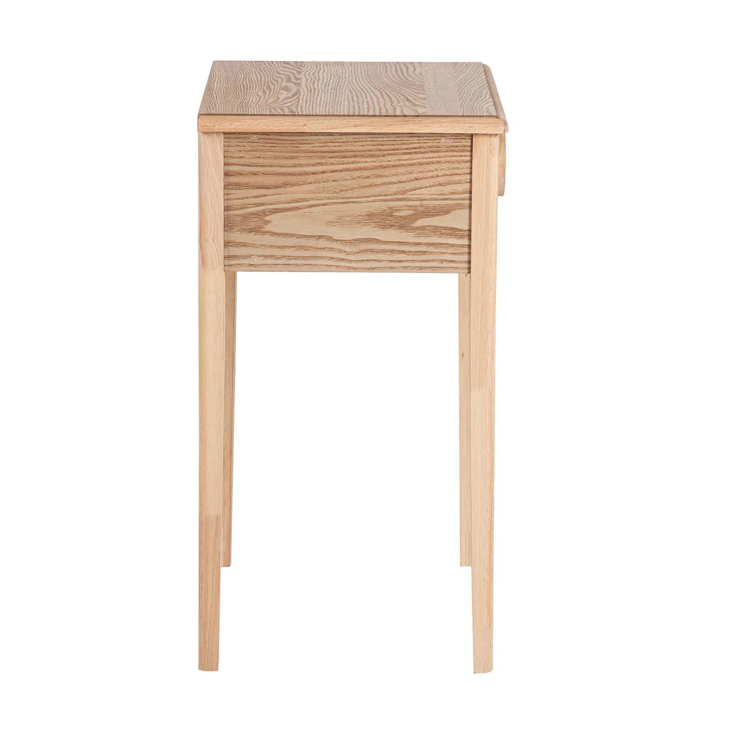 Mesita De Noche Mdf Marron 48x35x65 Cm