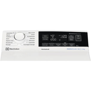 Lave linge top ELECTROLUX EW7T3733BA - 7 kg - 1300 tr/min - Classe A - Moteur induction