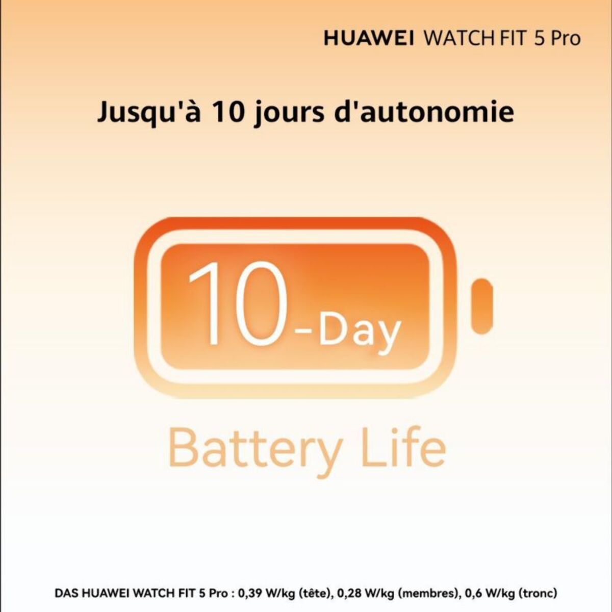 Montre connectée HUAWEI Pack Watch FIT 5 PRO orange+Freebuds SE4